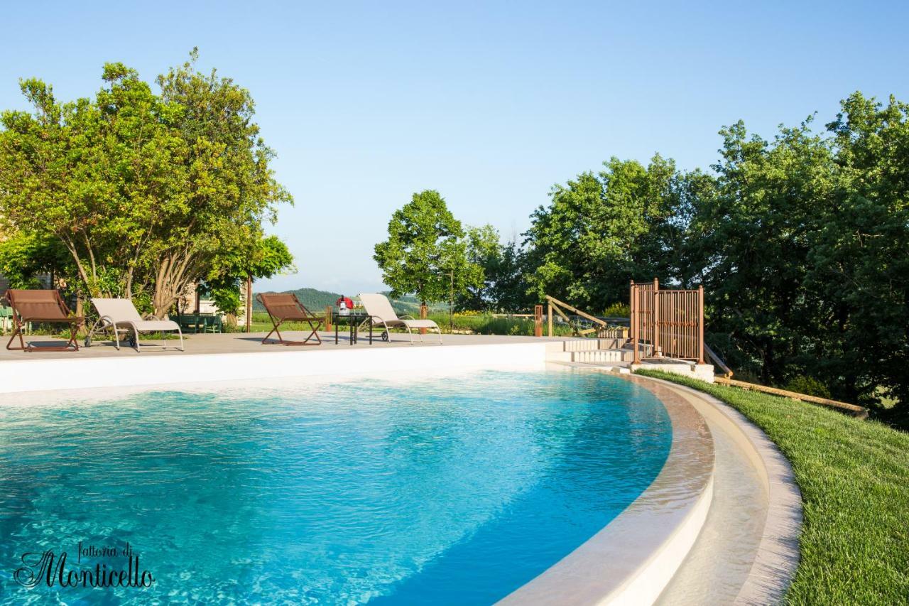 Agriturismo Fattoria Di Monticello San Venanzo Ngoại thất bức ảnh